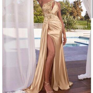 Women's Gold Dress
